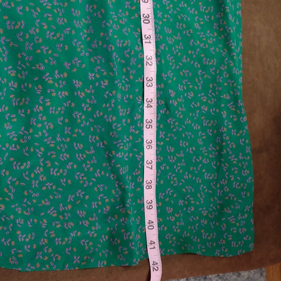 Vintage Nat Kaplan Couture Silk Floral Shirt Dress - Picture 14 of 14